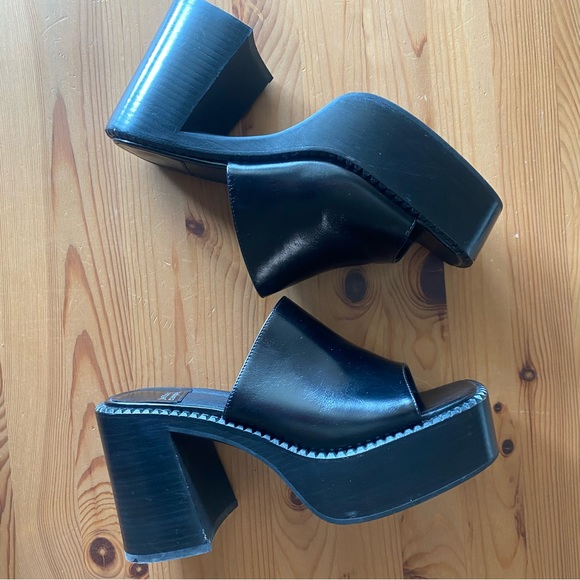 Jeffrey Campbell Concert Mules in black, 7.5 - Picture 5 of 12